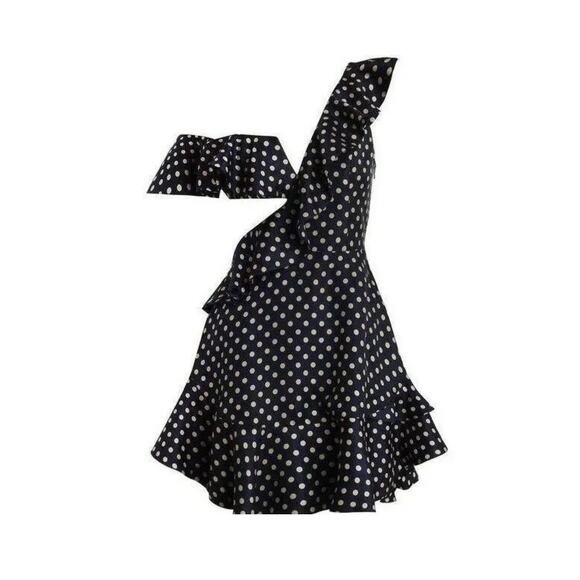 NWT New Zimmermann Rife Flounce Polka Dot Dress Size 3(10) - Picture 3 of 13